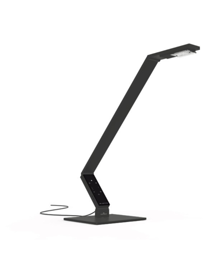 LUCTRA LINEAR TABLE PRO bordslampa, svart med fot