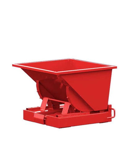 Tippcontainer Standard, röd